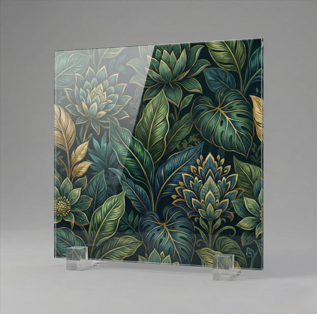 Digital Printed Glass (UV Printed Glass) | Custom Decorative Glass Solutions